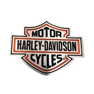 Harley-Davidson 9.25" Reflective Bar & Shield Logo Patch - Large Jacket Back